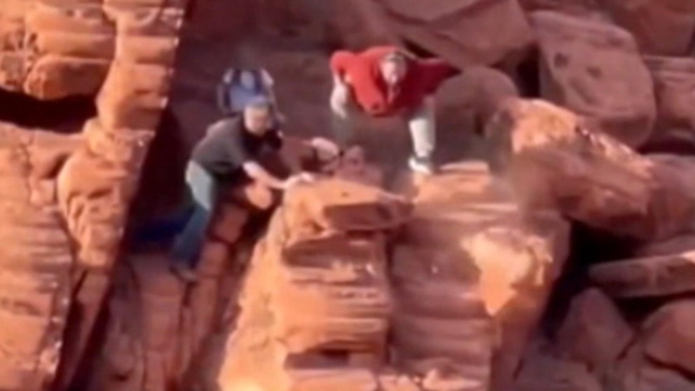 WATCH: 2 men indicted for destruction on ancient Lake Mead rock formation