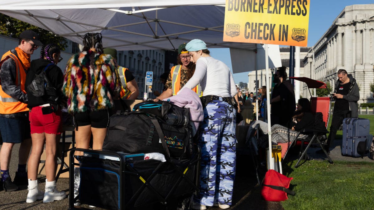 Burning Man kicks off with hundreds of private jets descending on the Nevada desert