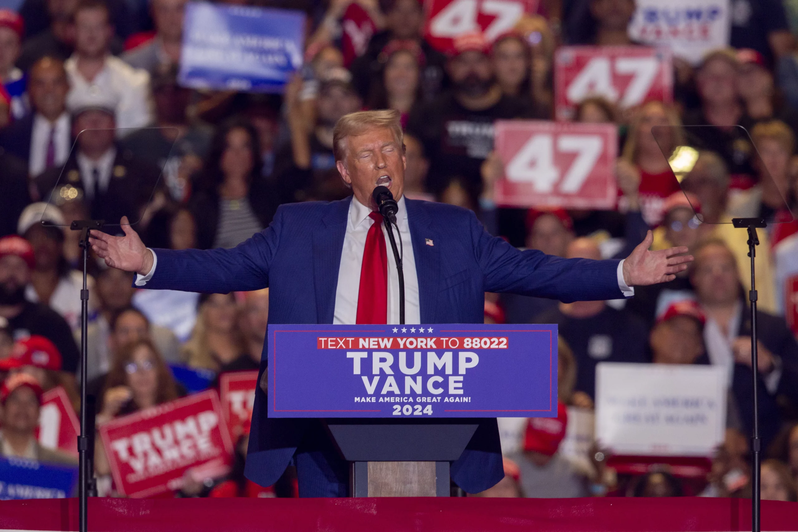 WATCH LIVE: Trump holds rally in Indiana, Pennsylvania