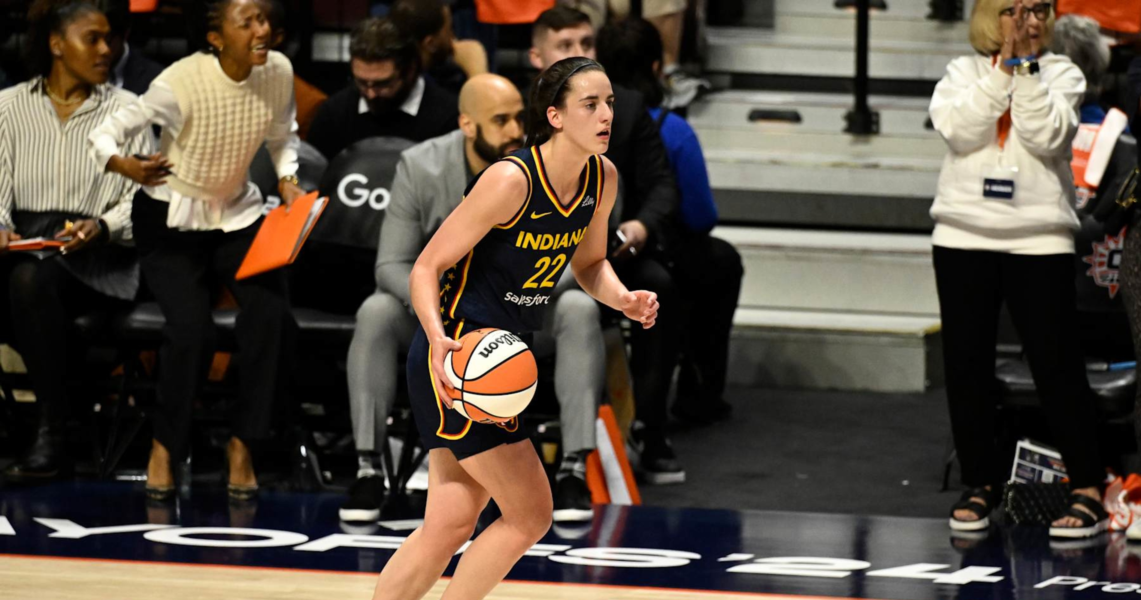 Caitlin Clark: Getting Hit in Eye Didn't Affect Me in Fever's WNBA Playoff G1 Loss