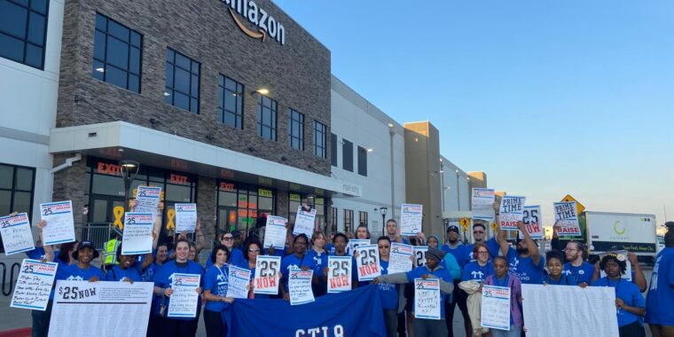 Backlash over Amazon’s return to office comes as workers demand higher wages