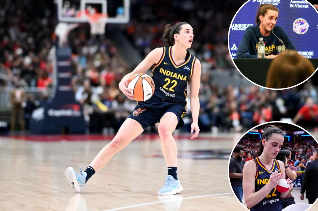 How Caitlin Clark has handled celebrity status in historic rookie season