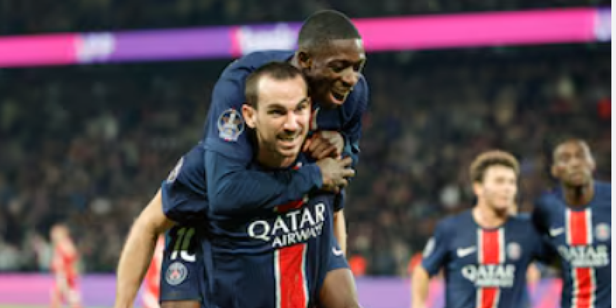 3-1: Fabián y Dembele desatascan al PSG ante el Brest