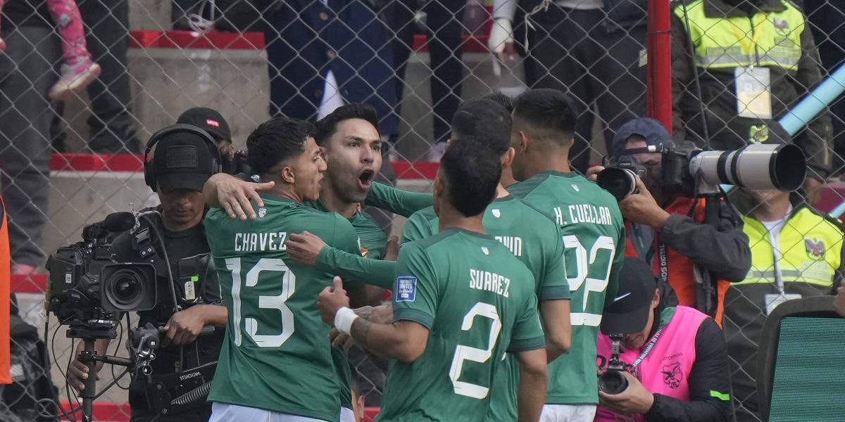 4-0: Bolivia resurge y golea a Venezuela