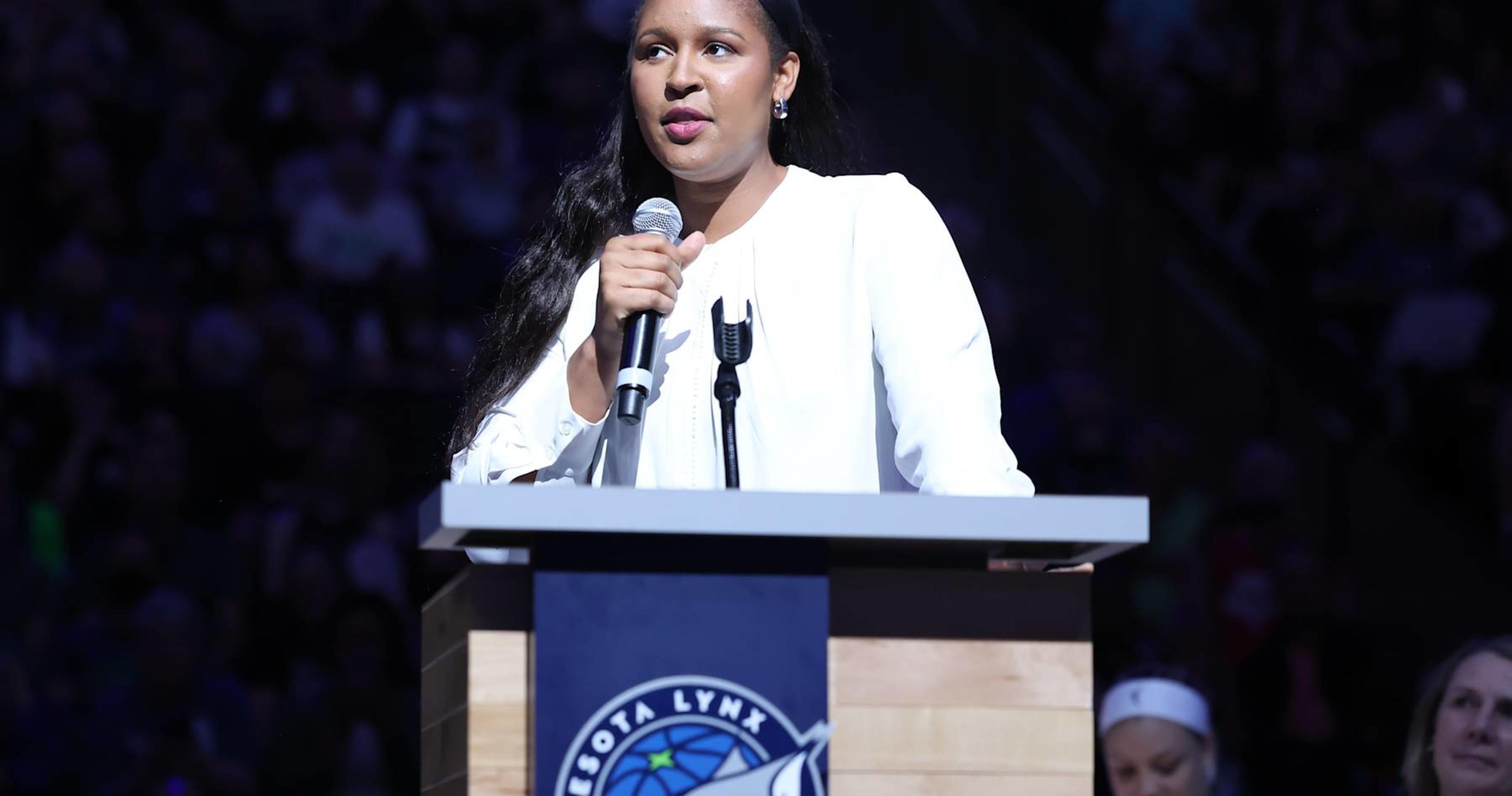 Video: Maya Moore's Jersey Retired By Lynx; WNBA Icon Gets Custom Jacket, Gold Shoes