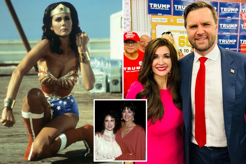 'Wonder Woman' star Lynda Carter endorses rivals of her own sister in Arizona legislative race