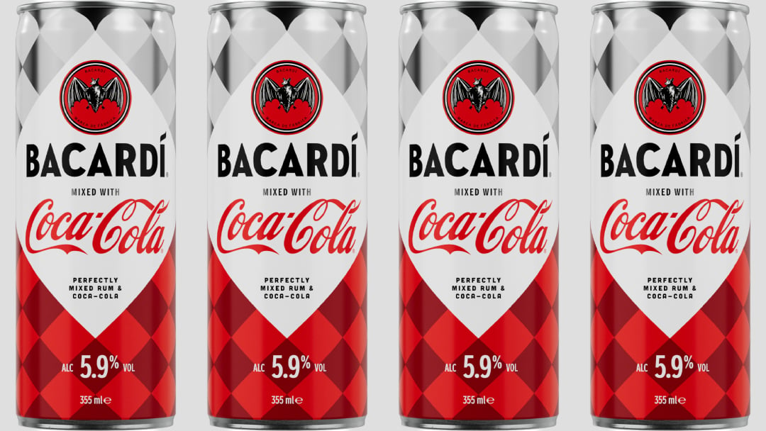 Coca-Cola & Bacardi Team Up To Launch Ready-To-Drink Rum Cocktail