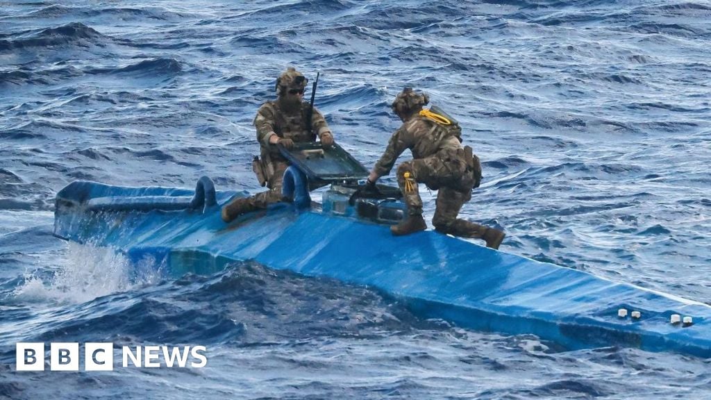 Royal Navy makes first 'narco-sub' drugs seizure