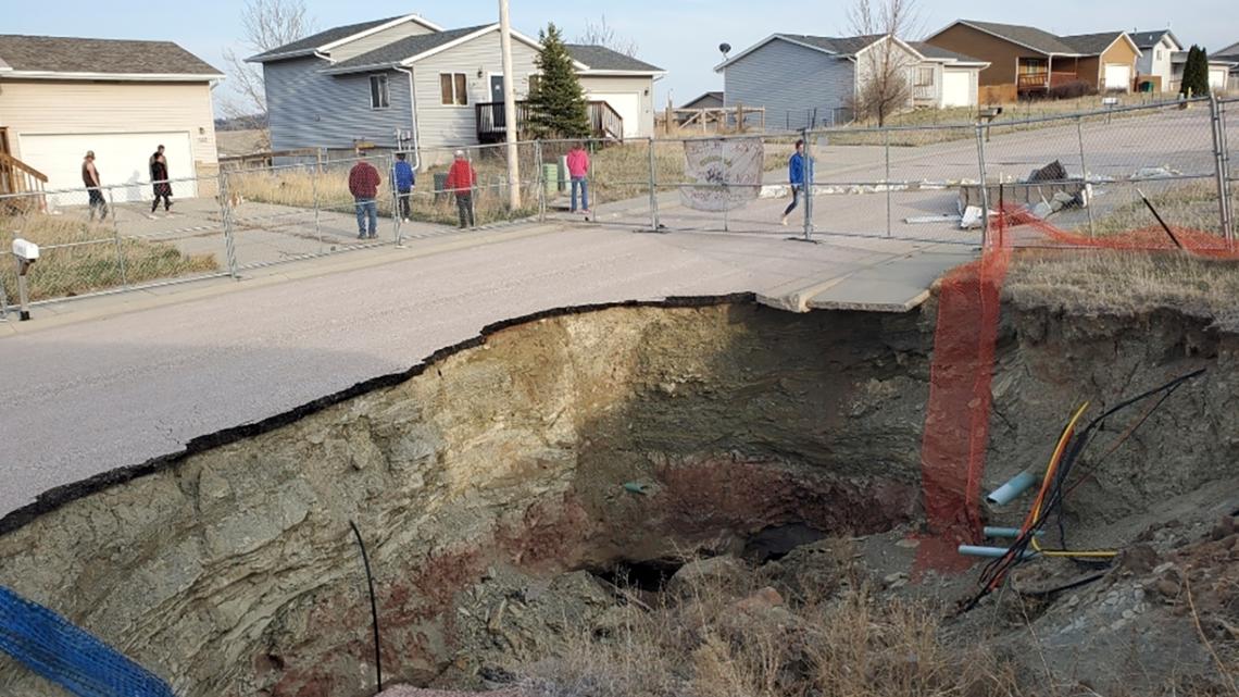 Sinkholes in South Dakota make residents fear for their safety