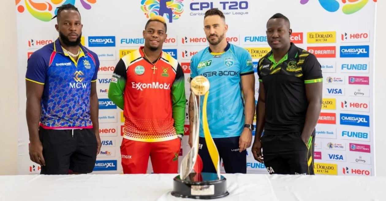 Caribbean Premier League (CPL) 2024: Complete squads of all six teams