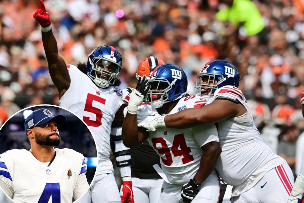 Giants embracing chance to make a Cowboys statement in lopsided rivalry