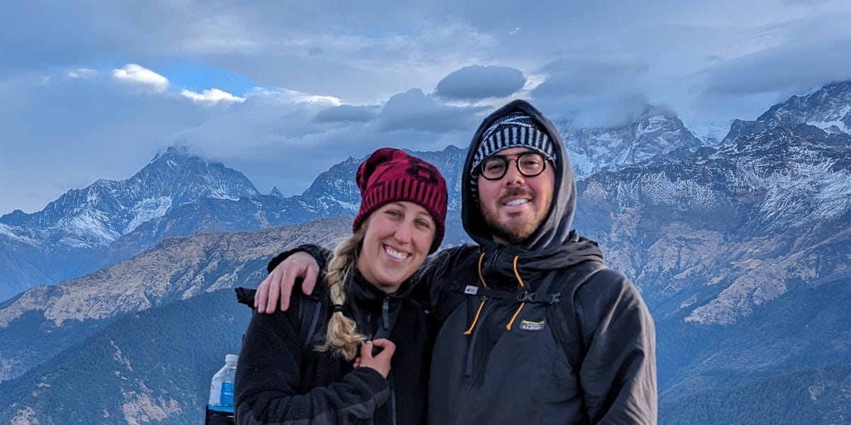 A millennial DINK couple gave up a combined six-figure income to take an adult gap year. They loved it.