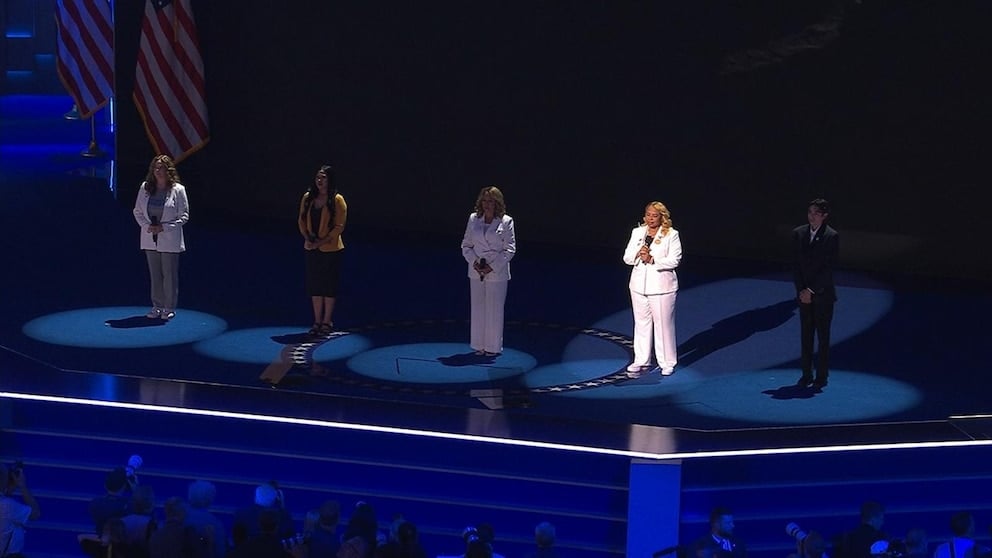 WATCH: Emotional stories of gun violence take center stage at the DNC