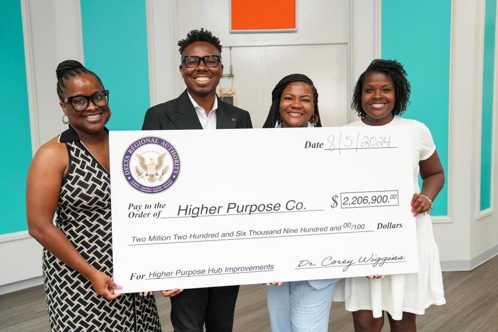 How The Higher Purpose Hub Will Serve The Mississippi Delta