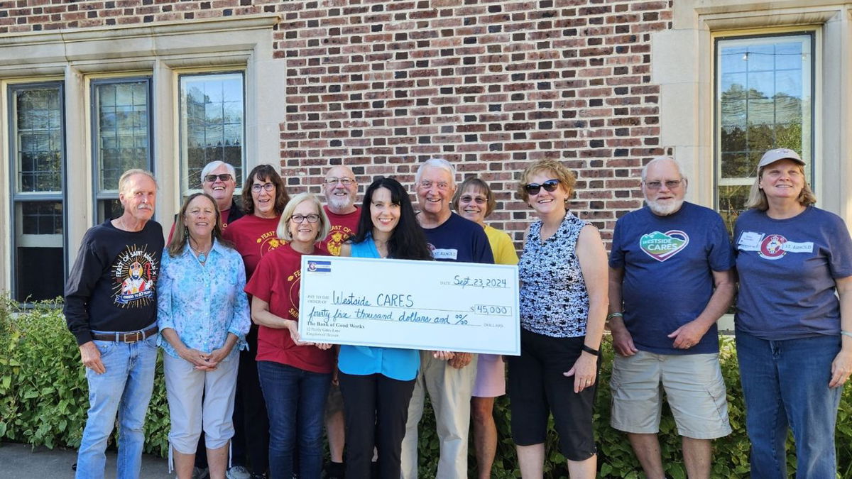 'Feast of Saint Arnold' presents non-profit Westside Cares with $45,000 from annual event