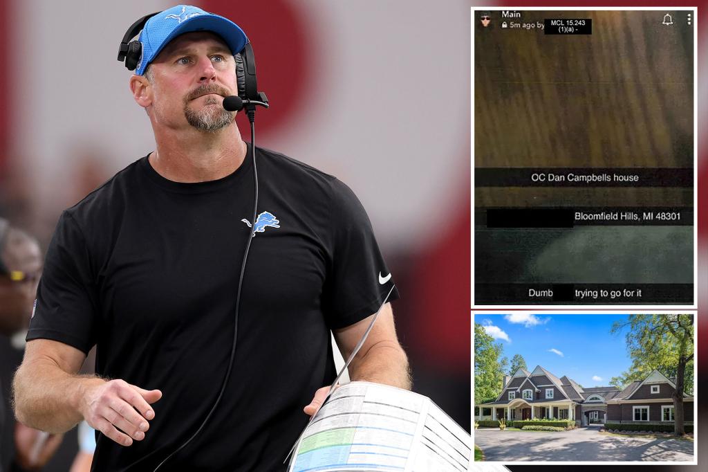 Dan Campbell moving saga takes disturbing twist involving daughter's classmate