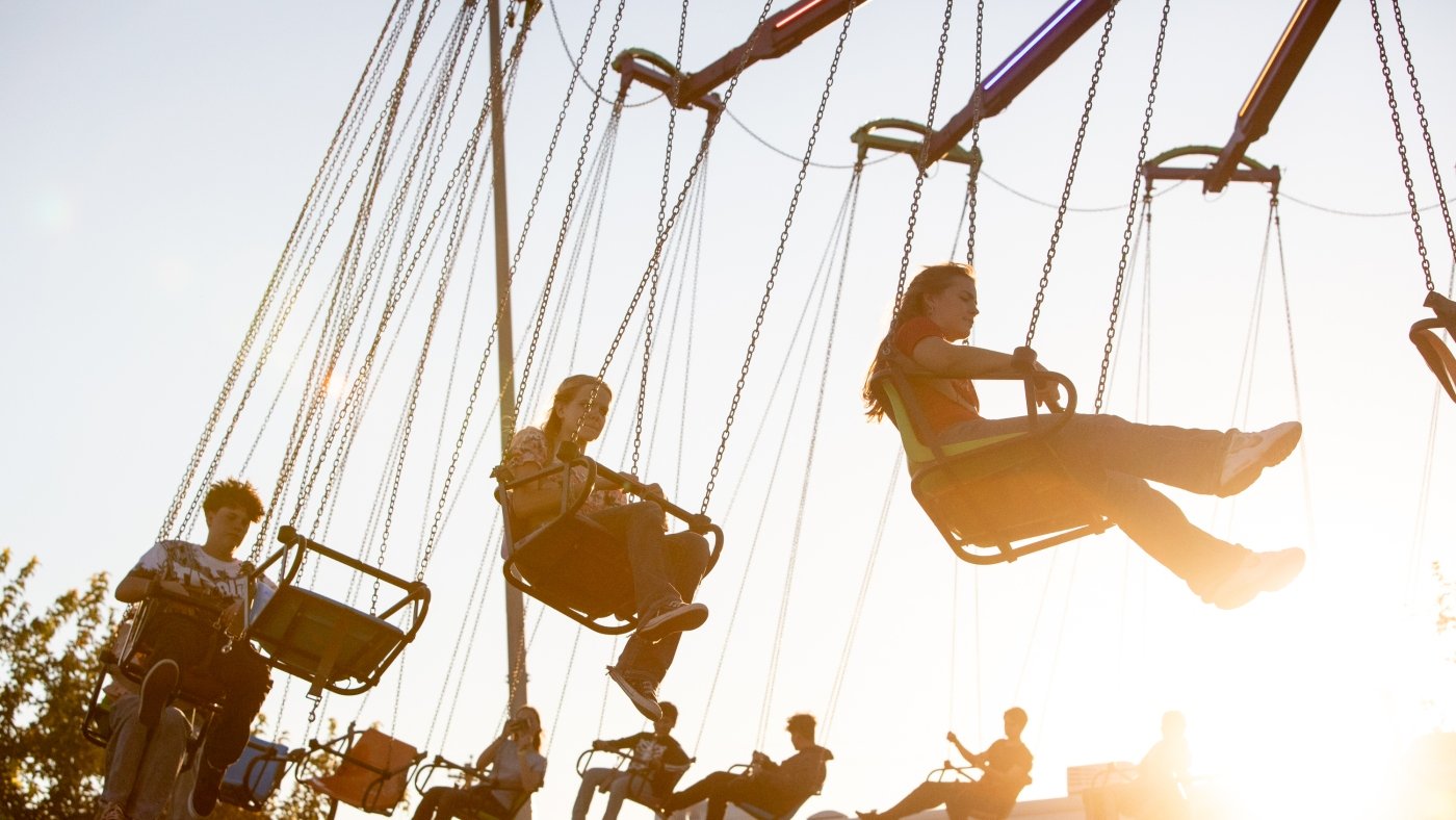 MAGA hats, a rodeo, and carnival games: What we saw at a festival west of Las Vegas