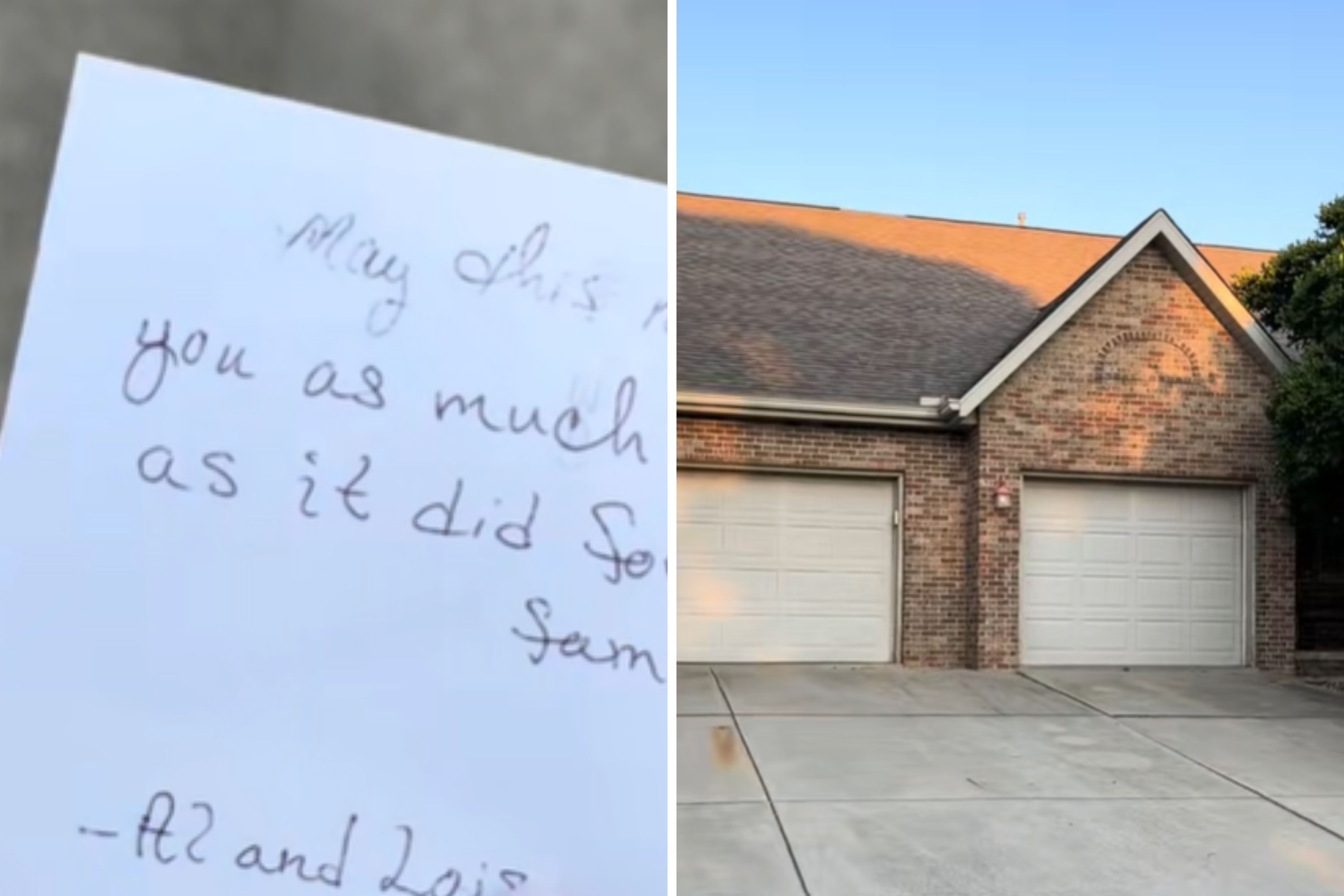 Note Elderly Couple Leave New Homeowners Has Realtor in Tears