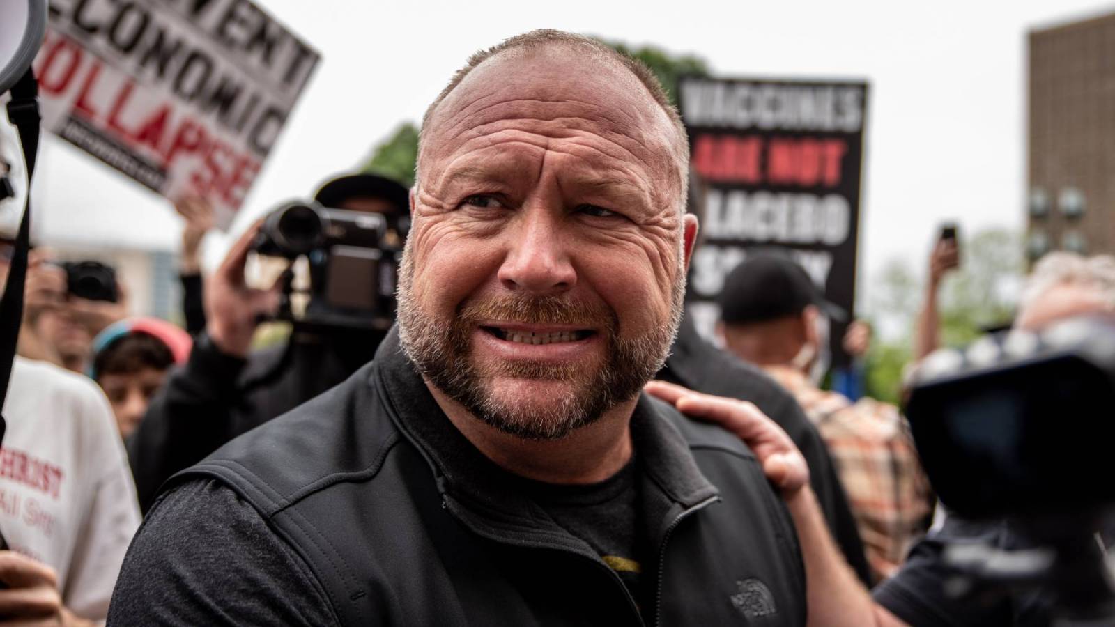 Alex Jones’ Infowars to Be Auctioned Off to Help Pay $1.5 Billion He Owes Sandy Hook Families