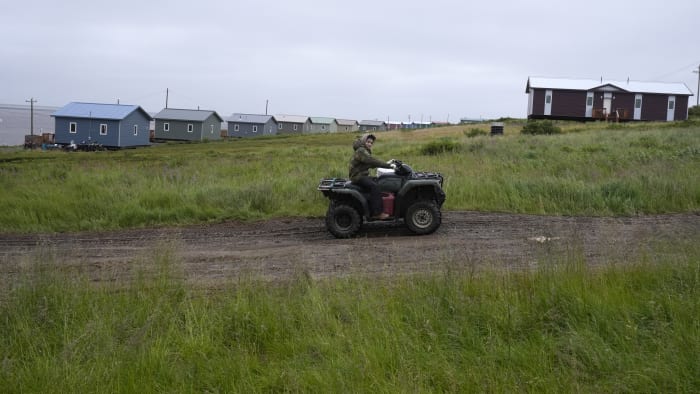 Climate change destroyed an Alaska village. Its residents are starting over in a new town