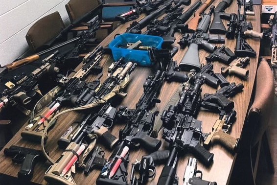 NJ dad, son arrested after cache of 'illegal firearms' found