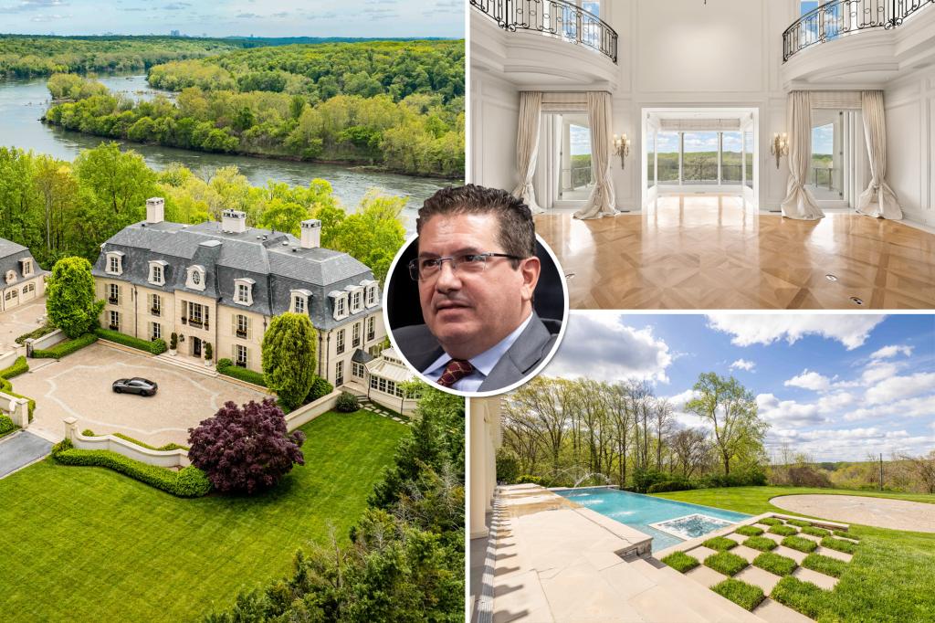 Dan Snyder's former mansion sees $5M price cut