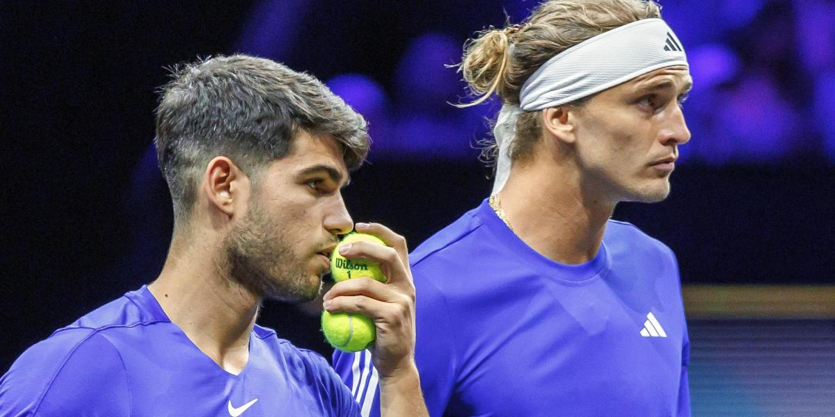 Zverev desvela que fue Alcaraz quien decidió la alineación final en la Laver Cup