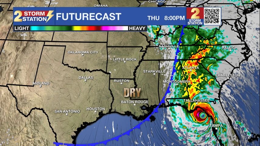 Thursday AM Forecast: Drier air moves in today, comfortable days ahead