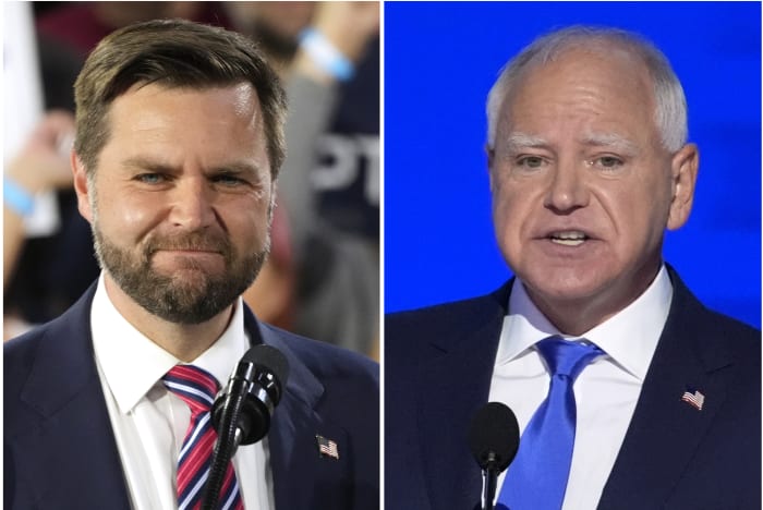 How to watch the vice presidential debate between Walz and Vance