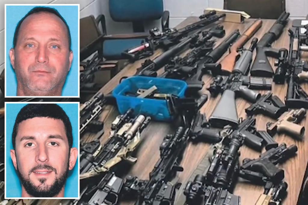 New Jersey resident Kyle Arena caught with massive cache of illegal guns, knives and explosives