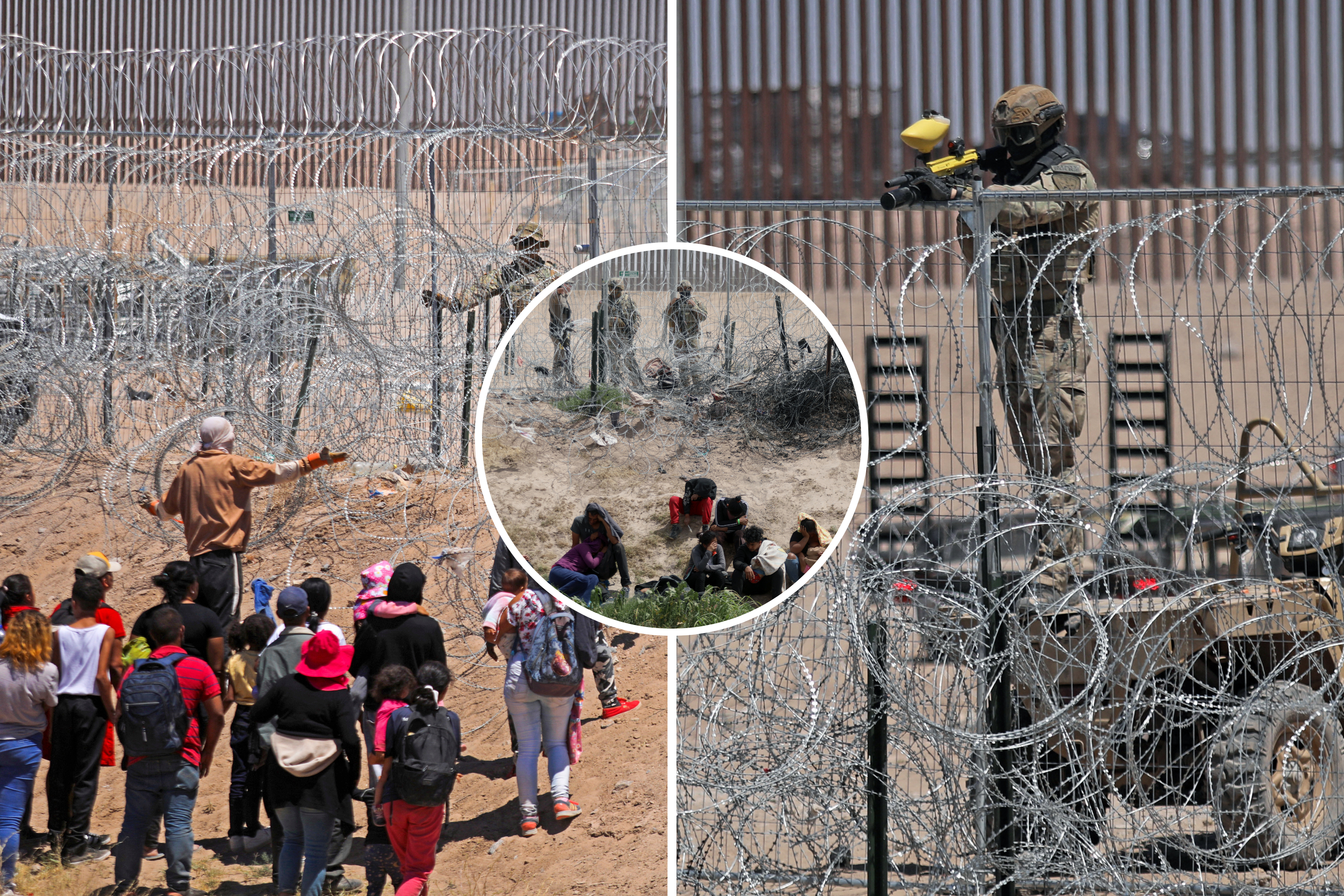 U.S. Soldiers 'Fired Pepper Spray' At Migrants Crossing Mexico Border