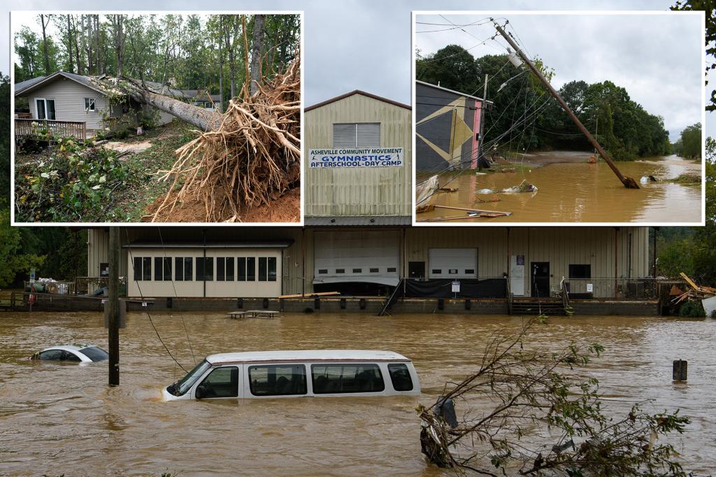 Hurricane Helene leaves 1K people unaccounted for in Buncombe County