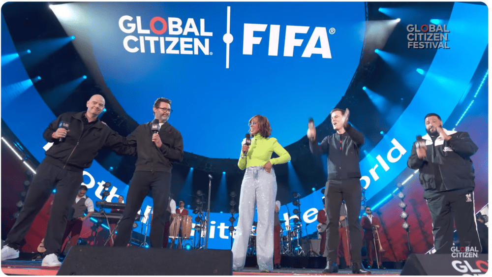 Global Citizen to Produce World Cup Halftime Show, Starting in 2026