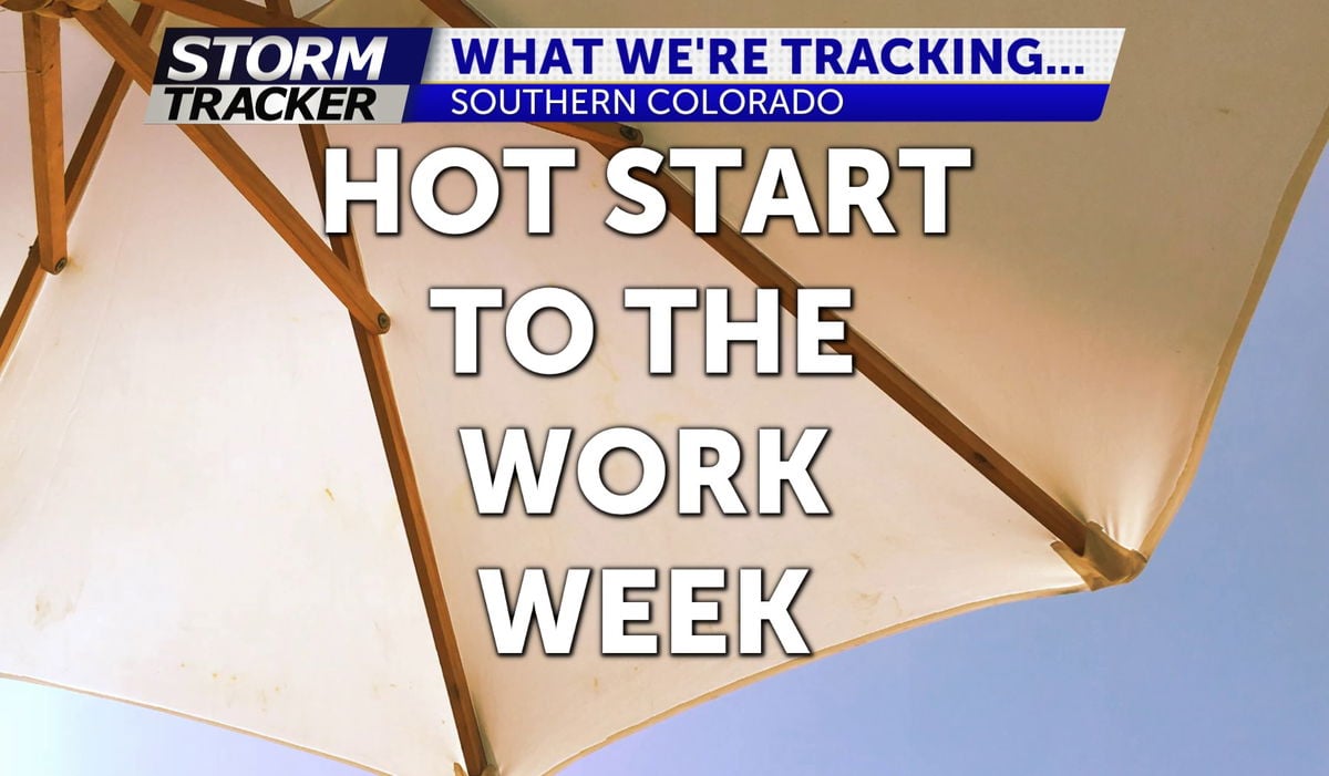 Potential for record breaking heat on Monday