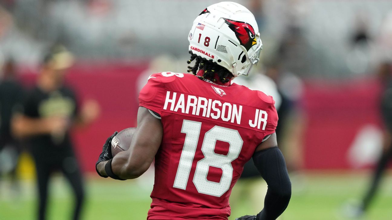 No Marvin Harrison Jr. jersey in 2024? Everything to know about Cardinals WR's apparel, Fanatics suit﻿