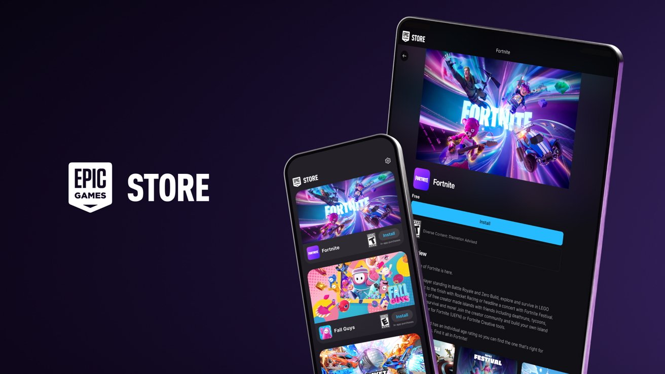 Third-party Epic Games Store now available on iPad for EU users