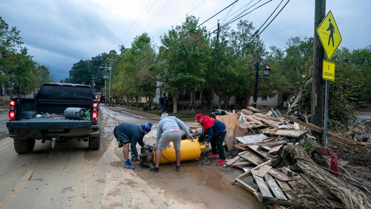 Bis zu 110 Milliarden Dollar Schaden durch Sturm "Helene"