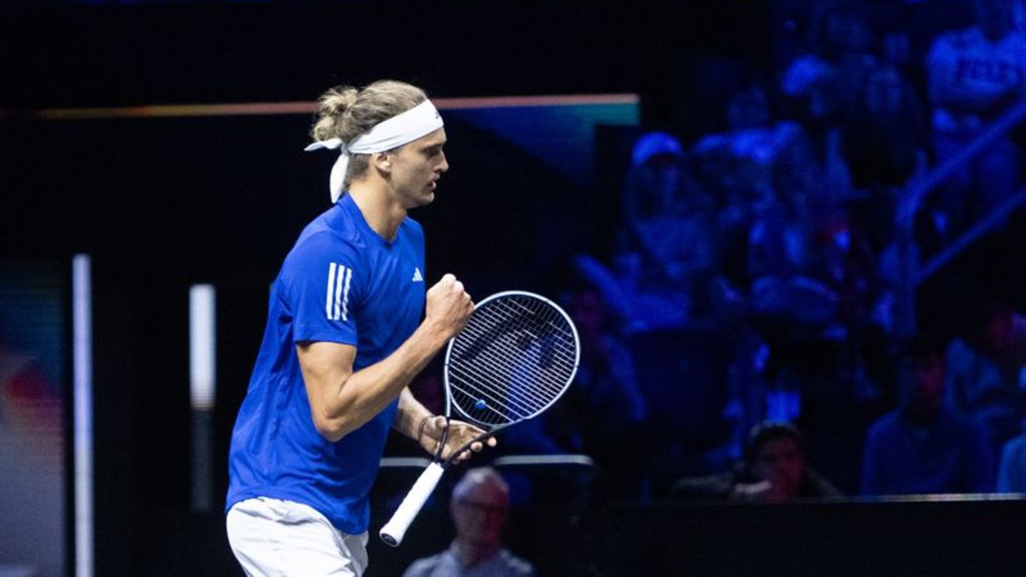 Tennis: Zverev gewinnt Krimi beim Laver Cup und ringt Tiafoe nieder