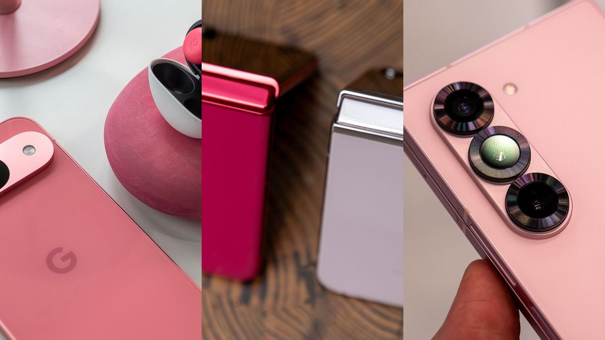 Pink is the new black, and Motorola is doing it in the most iconic way