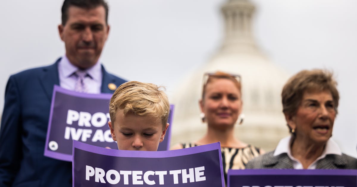 Here’s the List of Every Republican Who Voted to Block IVF—Again