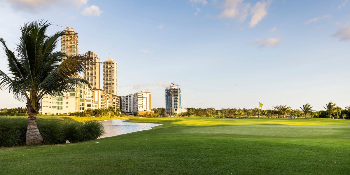 Step inside a luxury Panama City resort attracting business travelers with its exclusive, Jack Nicklaus-designed golf course and high-end dining