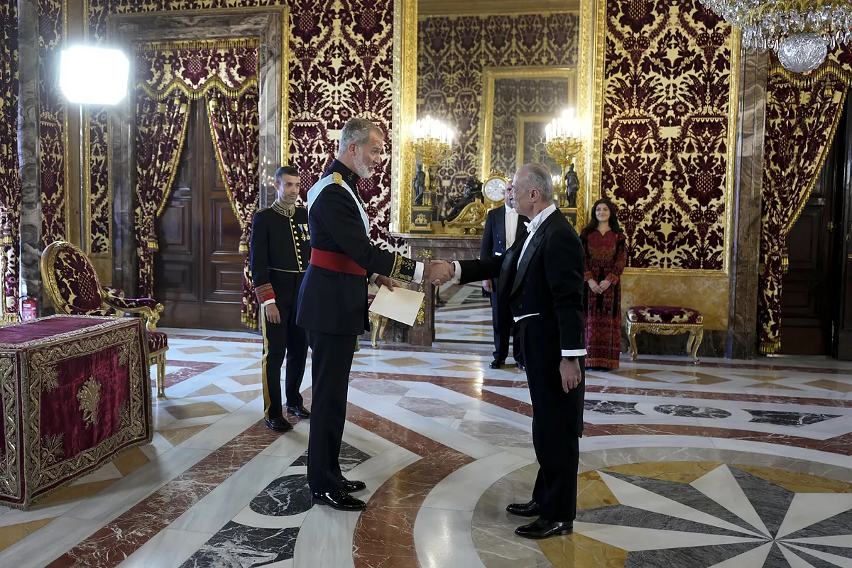 Palestina acredita por primera vez a un embajador ante Felipe VI tras el reconocimiento del Estado