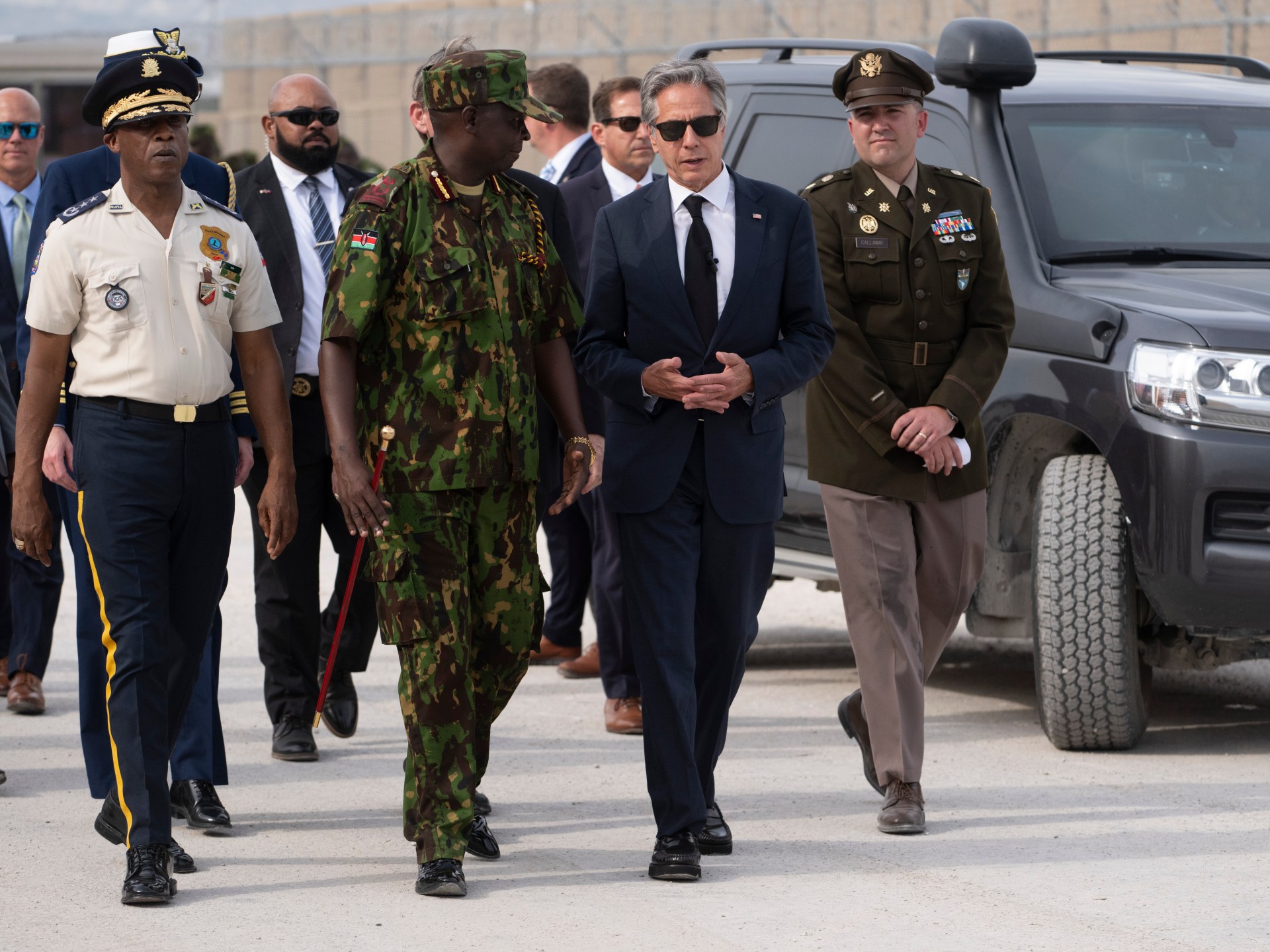 US diplomat announces aid, support for peacekeeping force on Haiti visit