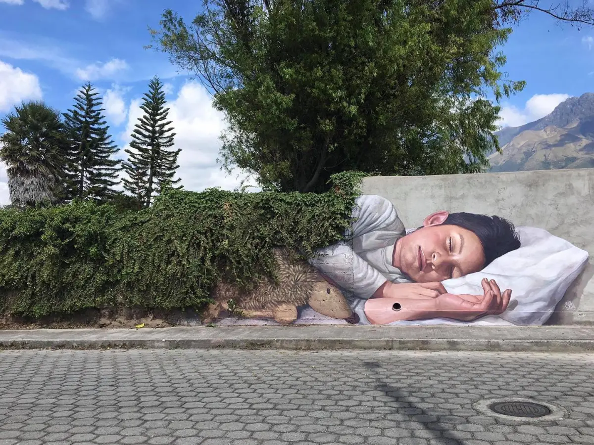 37 Stunning Street Art Pieces That Perfectly Blend with Nature