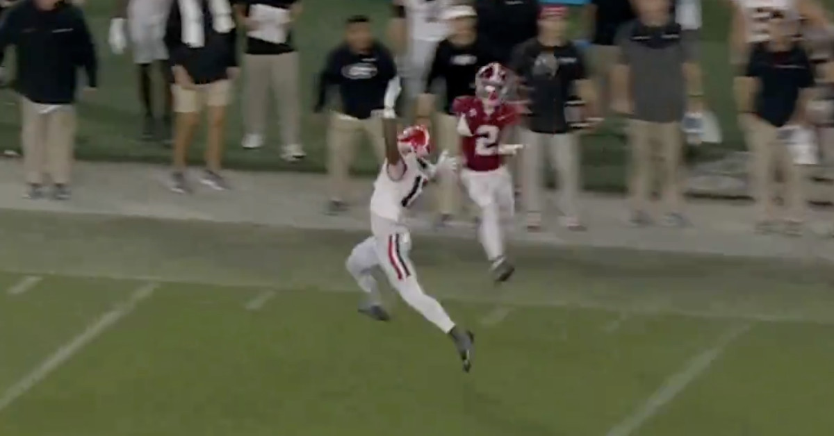 The legend of Ryan Williams, Alabama’s electric freshman WR, was born vs. Georgia