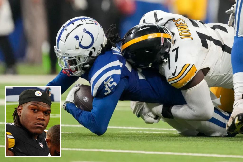 Steelers' Broderick Jones fires back at fans in ugly social media feud