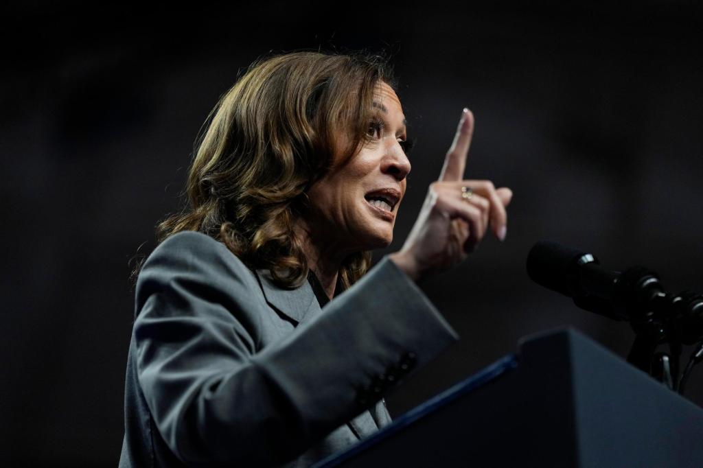 Kamala Harris competing for a single electoral vote in Nebraska