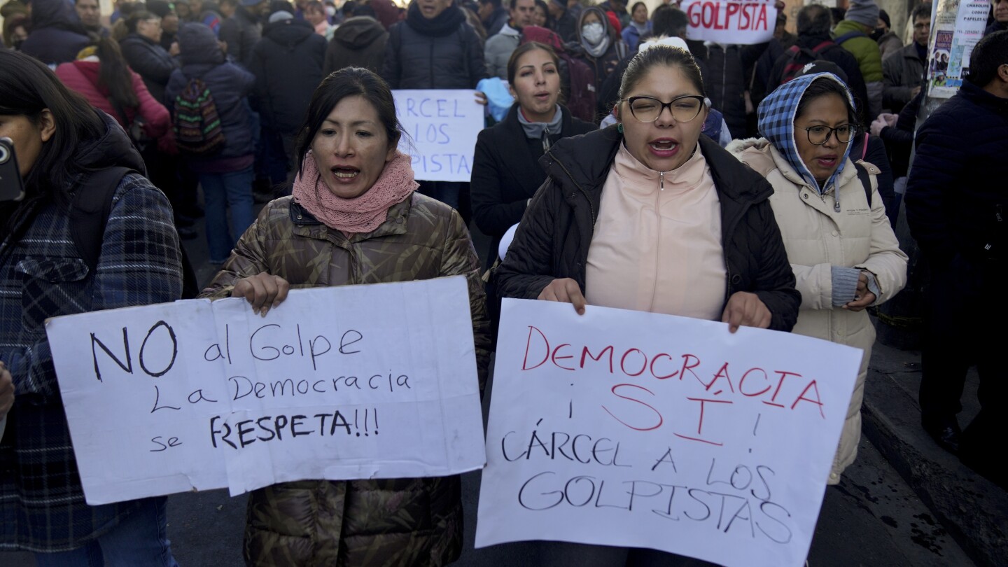 17 more people arrested in attempted coup that shook Bolivia, government says