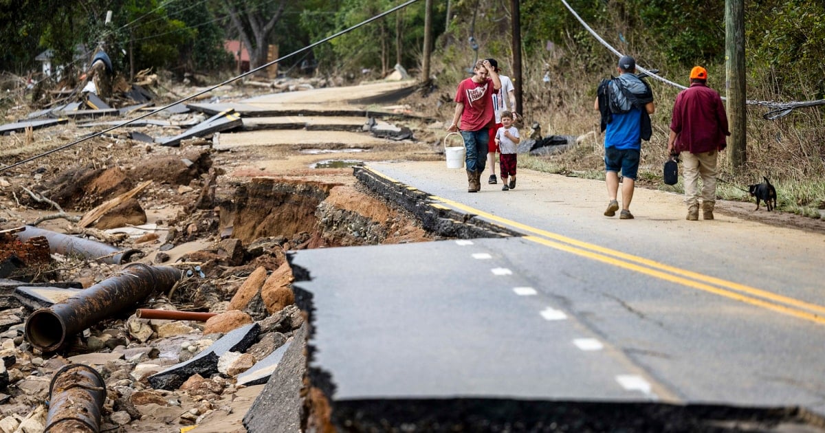 In the wake of Hurricane Helene, questions about government response emerge