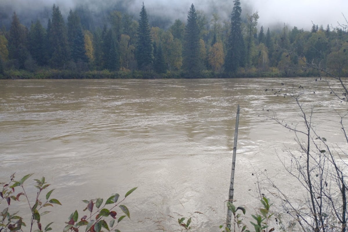 'River has risen six feet': North Thompson River area resident